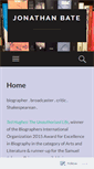 Mobile Screenshot of jonathanbate.com